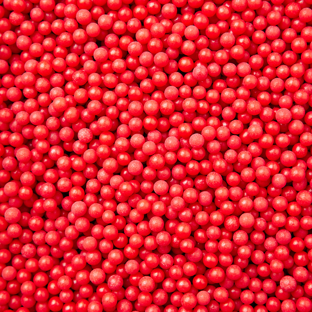 6mm Pearls Red