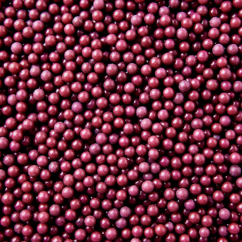 6mm Pearls Matte Plum