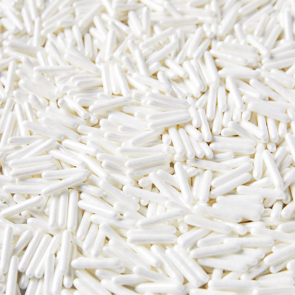 Shimmer White Rods 120g