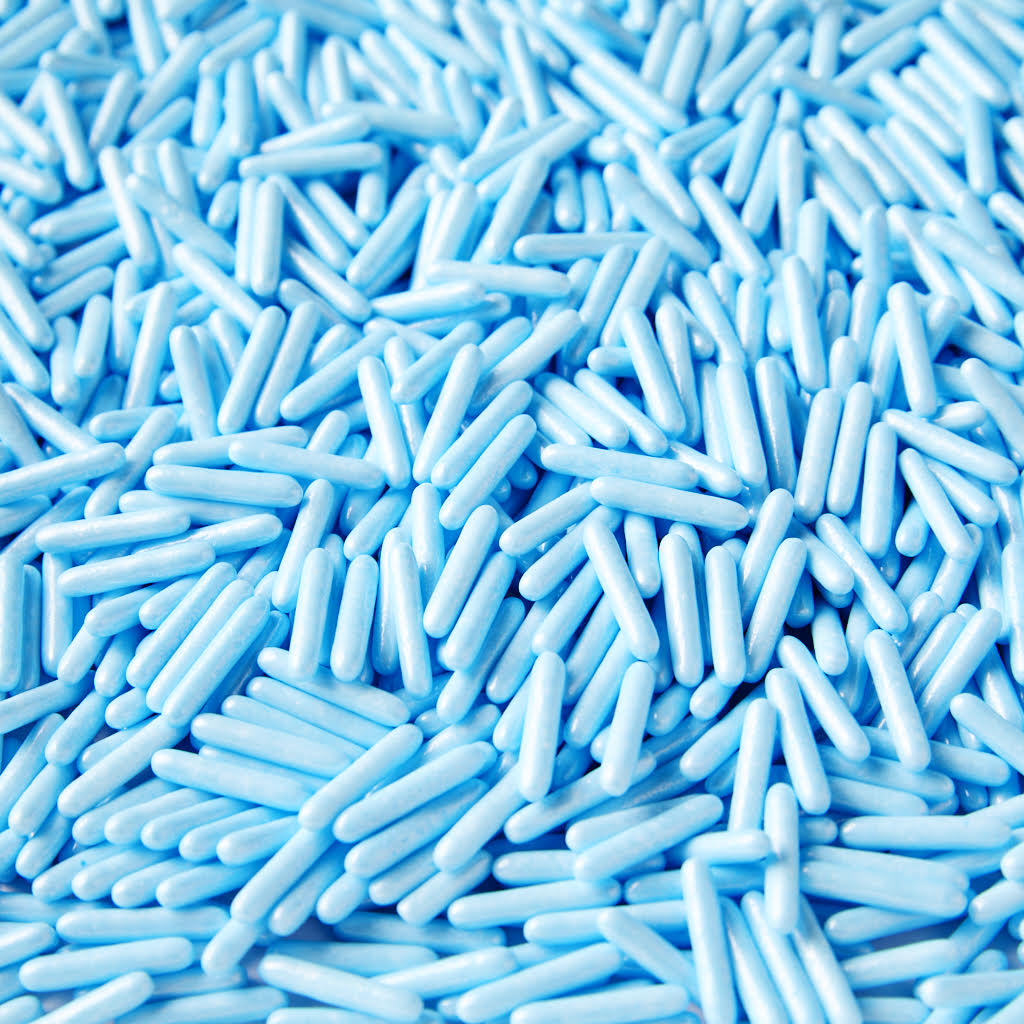 Shimmer Pastel Blue Rods 120g
