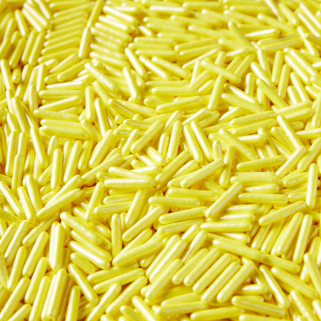 Shimmer Pastel Yellow Rods 120g